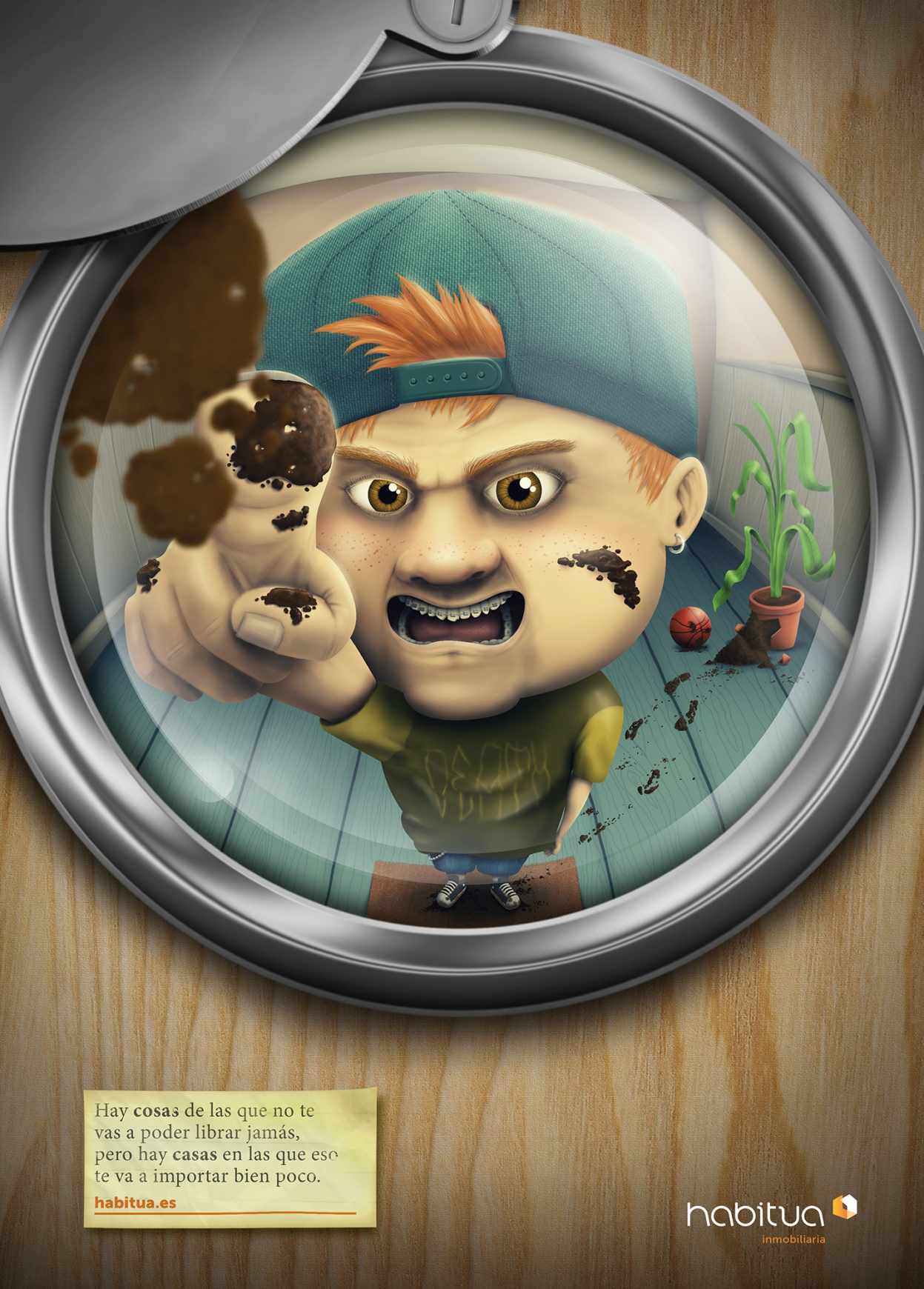 abitua 房地產(chǎn)公司“壞鄰居”-女性篇平面廣告創(chuàng)意設(shè)計1“壞鄰居：女性篇-尚略廣告上海廣告設(shè)計公司分享