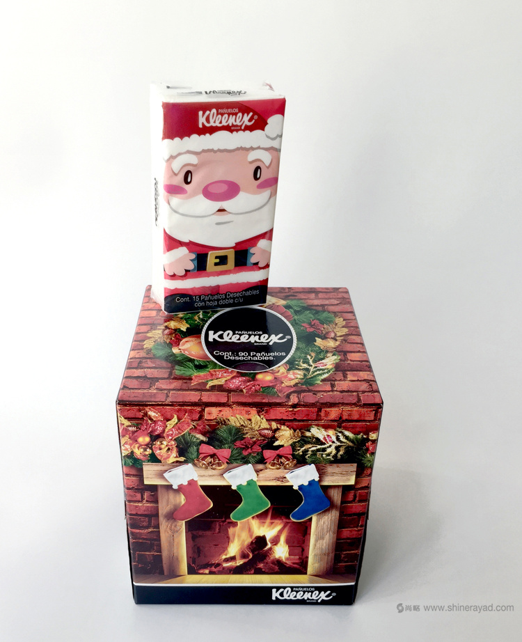 KLEENEX 圣誕節(jié)風(fēng)格餐巾紙包裝設(shè)計(jì)-上海包裝設(shè)計(jì)公司5