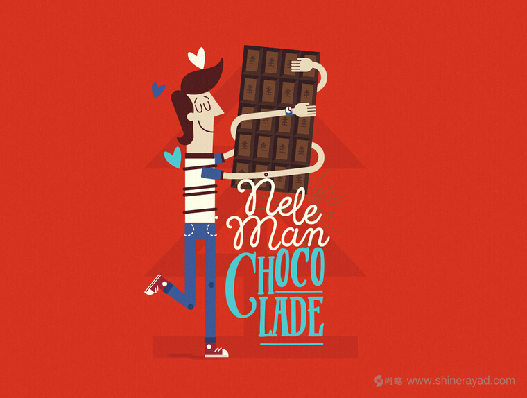 上海包裝設(shè)計公司設(shè)計欣賞:橡皮筋手臂人物插畫設(shè)計風(fēng)格Neleman 巧克力包裝設(shè)計5 上海包裝設(shè)計公司設(shè)計欣賞:橡皮筋手臂人物插畫設(shè)計風(fēng)格Neleman 巧克力包裝設(shè)計5