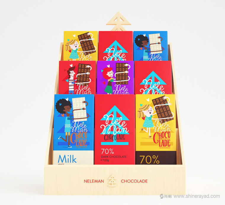 上海包裝設(shè)計公司設(shè)計欣賞:橡皮筋手臂人物插畫設(shè)計風(fēng)格Neleman 巧克力包裝設(shè)計8 上海包裝設(shè)計公司設(shè)計欣賞:橡皮筋手臂人物插畫設(shè)計風(fēng)格Neleman 巧克力包裝設(shè)計8