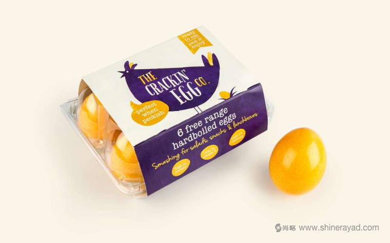 Crackin’ Egg 彩色煮雞蛋包裝設(shè)計(jì)-上海食品包裝設(shè)計(jì)公司設(shè)計(jì)欣賞2