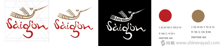 西貢城市旅游品牌LOGO設(shè)計(jì)-上海LOGO設(shè)計(jì)公司2