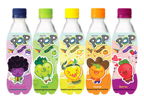 POP 兒童飲料系列包裝設(shè)計(jì)