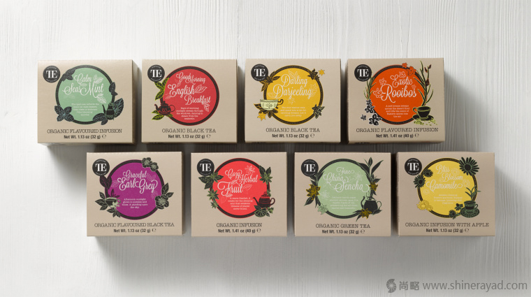 TEAHOUSE EXCLUSIVES 有機(jī)茶葉包裝設(shè)計(jì)欣賞-上海包裝設(shè)計(jì)公司推薦2