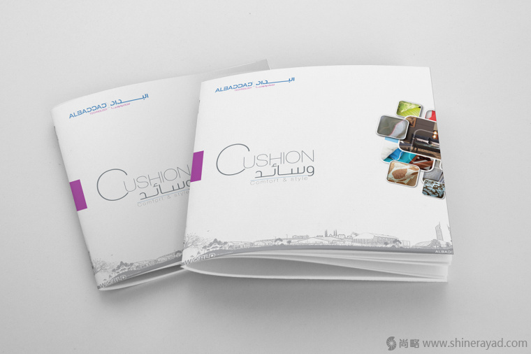 1上海畫冊設計公司-AlBaddad 沙發(fā)布藝靠墊宣傳畫冊設計欣賞-畫冊封面設計