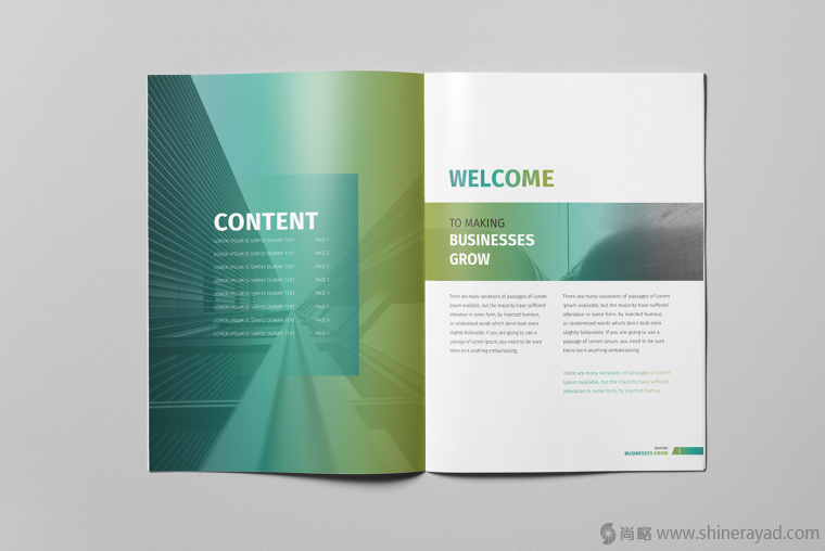 2.上海宣傳冊(cè)設(shè)計(jì)公司分享漸變色系風(fēng)格工業(yè)品企業(yè)宣傳畫(huà)冊(cè)版式設(shè)計(jì)-畫(huà)冊(cè)扉頁(yè)設(shè)計(jì)