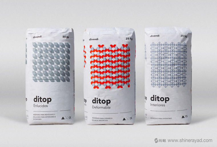 上海包裝設(shè)計公司設(shè)計欣賞——Ditop 水泥包裝設(shè)計3