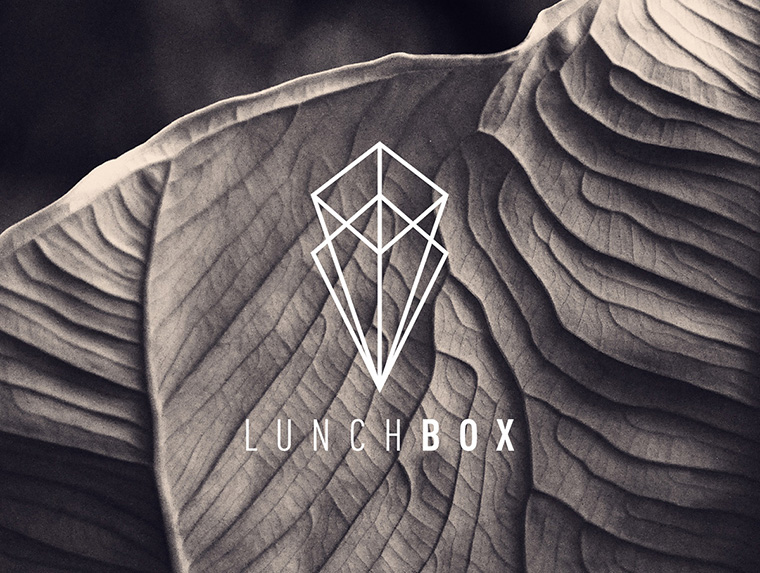 LunchBox 午餐盒子外賣快餐餐飲LOGO設(shè)計-上海LOGO設(shè)計公司2
