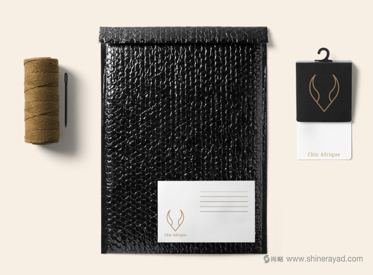 Chic Afrique 在線服飾零售電商女裝時裝服裝品牌VI形象設(shè)計-上海VI設(shè)計公司8