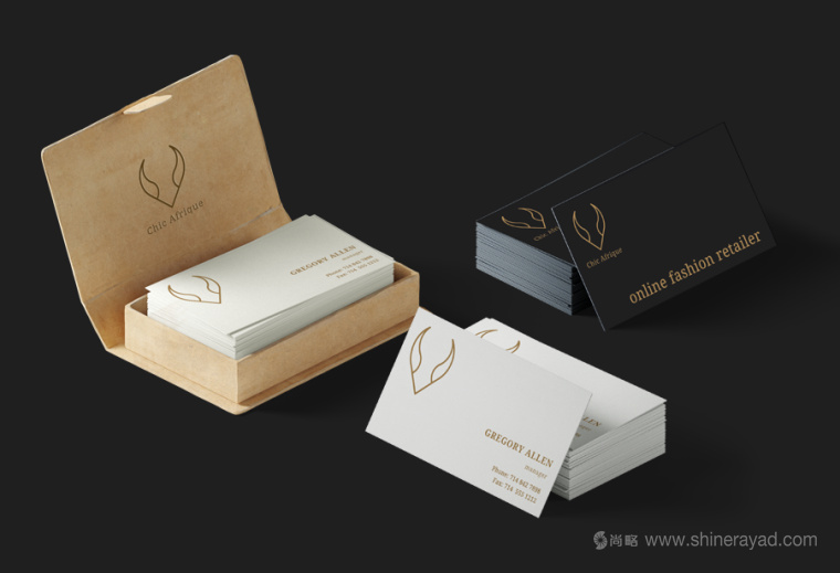 Chic Afrique 在線服飾零售電商女裝時裝服裝品牌VI形象設(shè)計-上海VI設(shè)計公司9