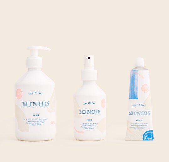 Minois 嬰兒護(hù)膚品包裝設(shè)計(jì)-上海嬰兒用品包裝設(shè)計(jì)公司設(shè)計(jì)欣賞1