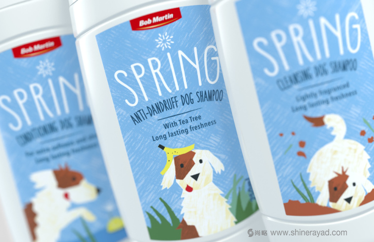 Bob Martin 寵物衛(wèi)生護理用品品牌春天系列包裝設(shè)計-上海包裝設(shè)計公司4 Bob Martin 寵物衛(wèi)生護理用品品牌春天系列包裝設(shè)計-上海包裝設(shè)計公司4