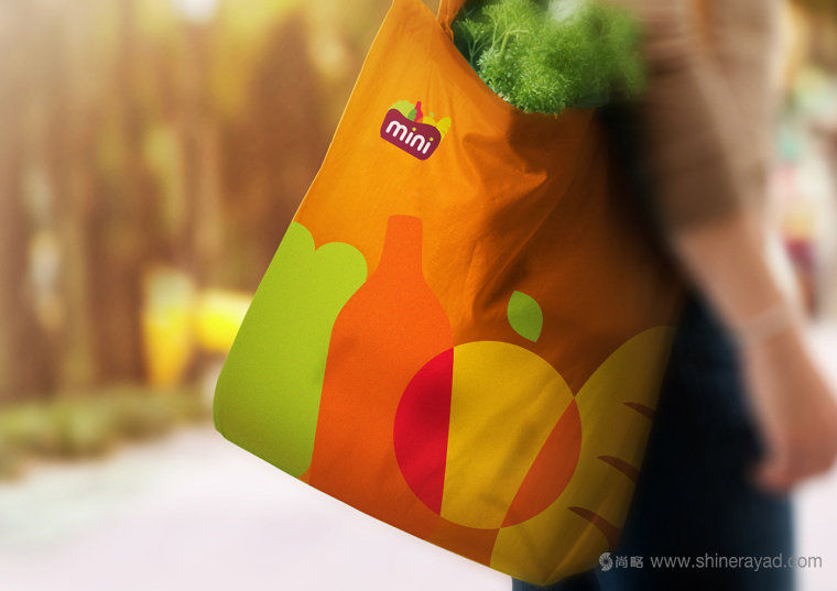 Minimercado 賣場超市LOGO設計品牌VI形象設計-上海VI設計公司2