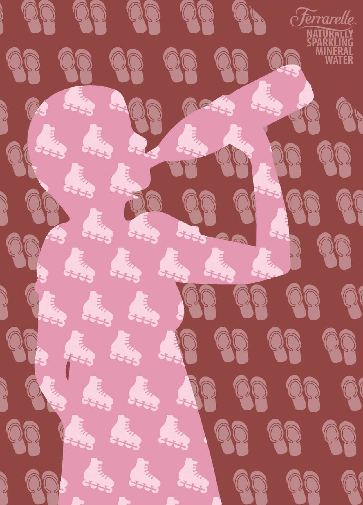 上海尚略廣告設(shè)計(jì)公司分享:Ferrarelle 礦泉水閃亮篇平面廣告創(chuàng)意設(shè)計(jì)4-溜冰篇 上海尚略廣告設(shè)計(jì)公司分享:Ferrarelle 礦泉水閃亮篇平面廣告創(chuàng)意設(shè)計(jì)4-溜冰篇