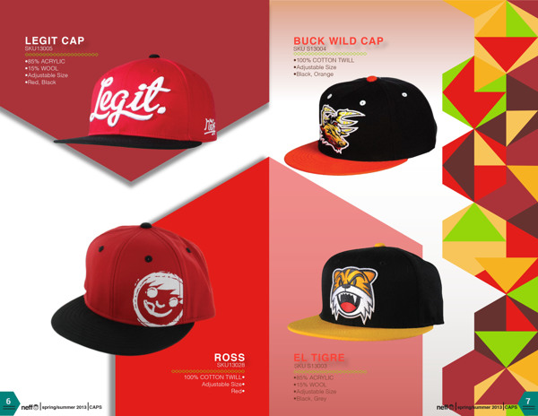 尚略上海畫冊(cè)設(shè)計(jì)公司分享美國(guó)neff 棒球帽品牌畫冊(cè)設(shè)計(jì)7