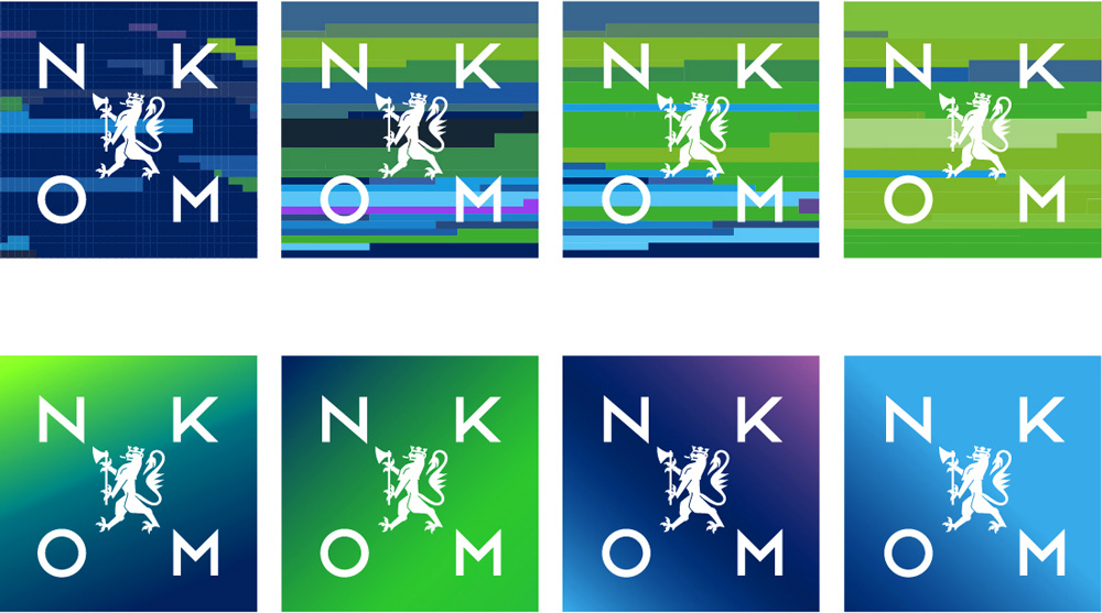 上海標(biāo)志設(shè)計(jì)公司尚略廣告分享：挪威Norwegian通信管理局標(biāo)志設(shè)計(jì)品牌設(shè)計(jì)3-輔助圖形設(shè)計(jì)