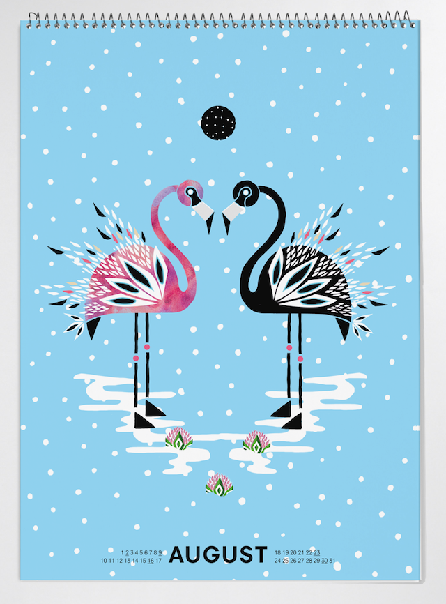 北歐斯堪尼亞藝術(shù)臺歷設(shè)計－上海平面設(shè)計公司分享8