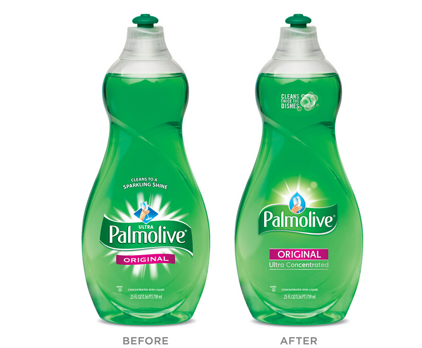 上海標(biāo)志設(shè)計公司Colgate-Palmolive高露潔棕欖沐浴露清潔用品標(biāo)志優(yōu)化設(shè)計1-標(biāo)志前后對比