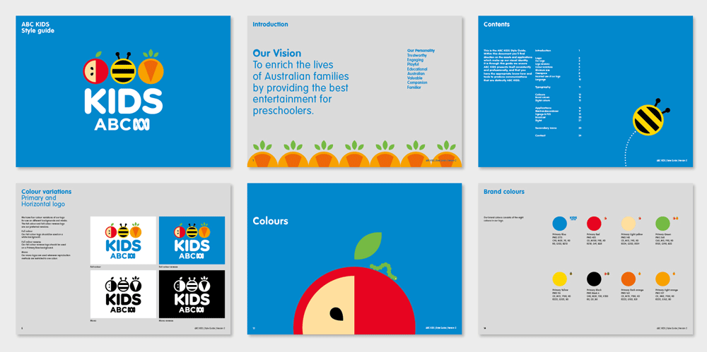 ABC KIDS 幼教logo設(shè)計(jì)品牌形象設(shè)計(jì)vi設(shè)計(jì)