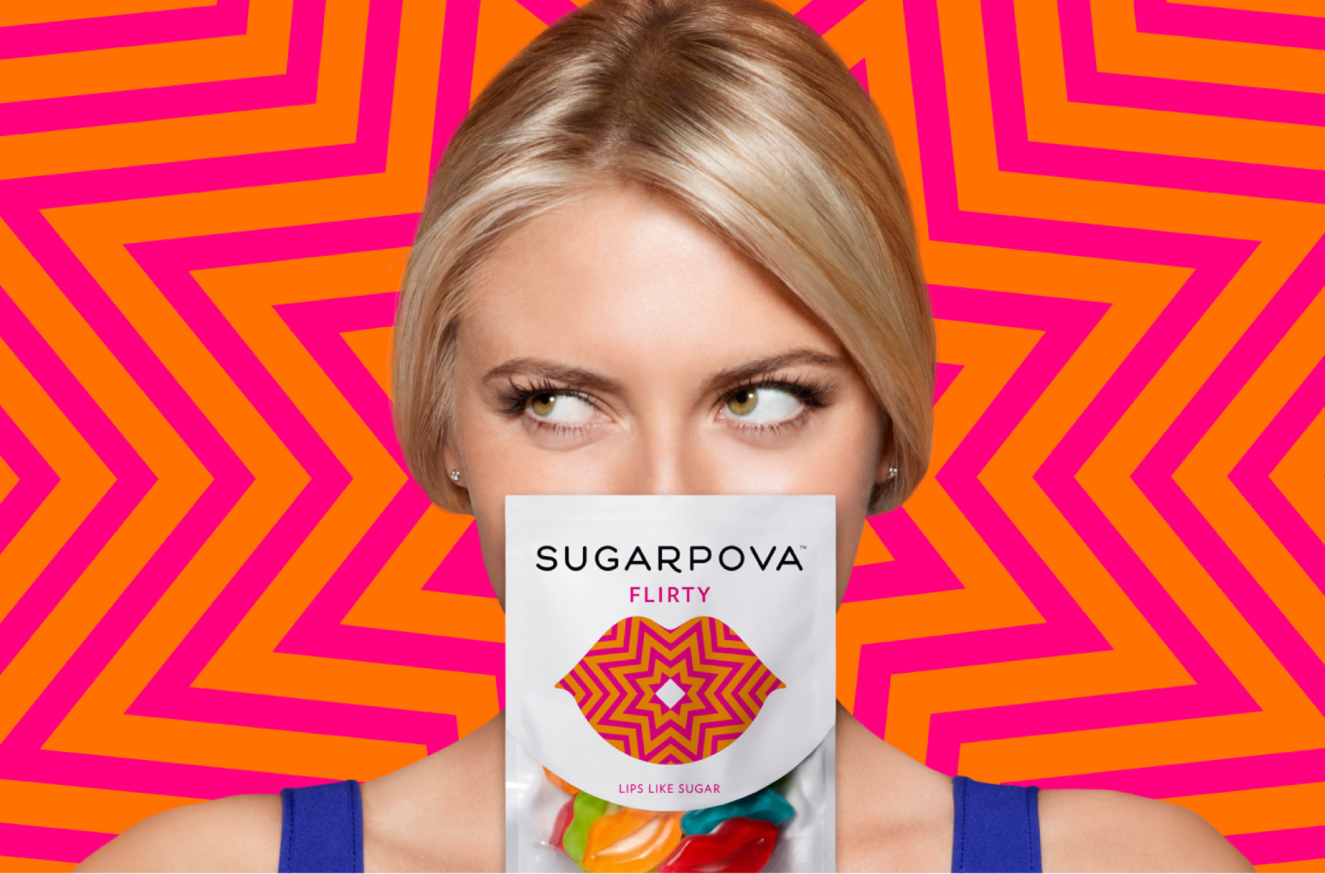 Sugarpova 薩拉波娃糖果店品牌形象設計3-包裝設計1-上海品牌策劃設計公司分享 Sugarpova 薩拉波娃糖果店品牌形象設計3-包裝設計1-上海品牌策劃設計公司分享