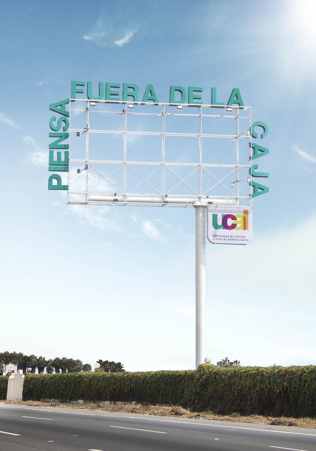 上海廣告設計公司國外廣告欣賞：秘魯UCAL大學創(chuàng)意戶外廣告