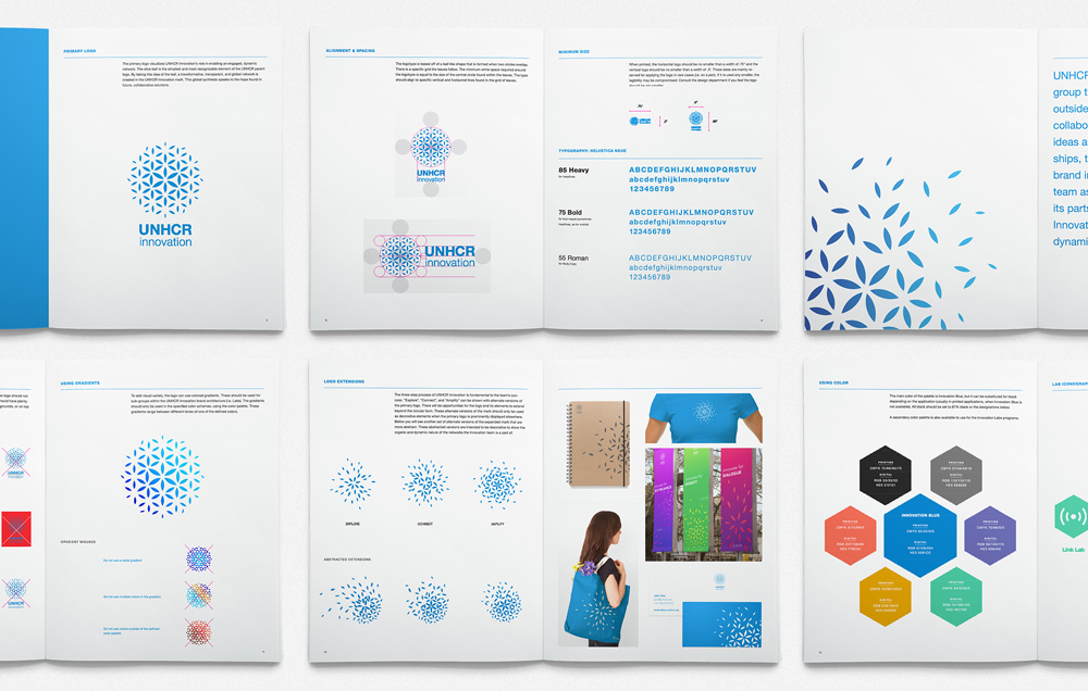 聯(lián)合國難民署品牌形象設(shè)計VI設(shè)計-上海品牌策劃設(shè)計公司分享5