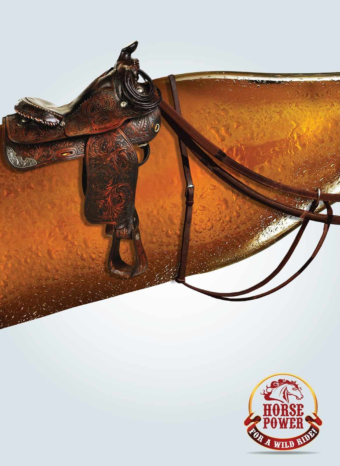 Horse Power 啤酒平面廣告創(chuàng)意設(shè)計(jì)-上海廣告設(shè)計(jì)公司國(guó)外廣告欣賞2