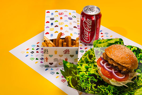 Burger&Love 漢堡快餐餐廳品牌形象設(shè)計(jì)26-漢堡薯?xiàng)l包裝設(shè)計(jì)7 Burger&Love 漢堡快餐餐廳品牌形象設(shè)計(jì)26-漢堡薯?xiàng)l包裝設(shè)計(jì)7