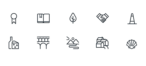 Aena 航空導(dǎo)航與客戶服務(wù)品牌識(shí)別設(shè)計(jì)導(dǎo)航圖標(biāo)設(shè)計(jì)9