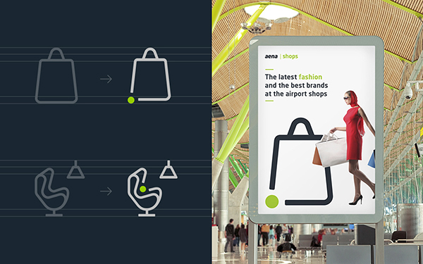 Aena 航空導(dǎo)航與客戶服務(wù)品牌識(shí)別設(shè)計(jì)導(dǎo)航圖標(biāo)設(shè)計(jì)12