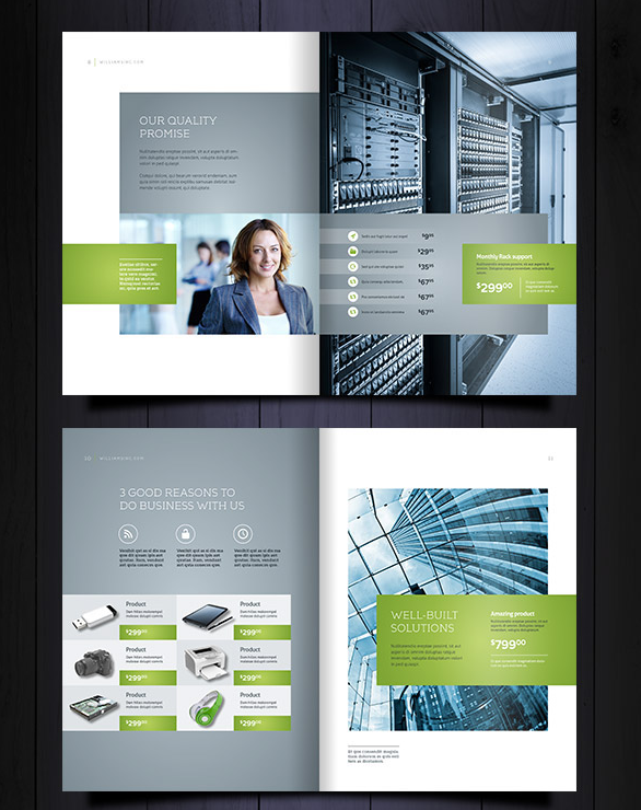 上海樣本設(shè)計公司分享Williams 電腦服務(wù)器設(shè)備產(chǎn)品樣本設(shè)計5