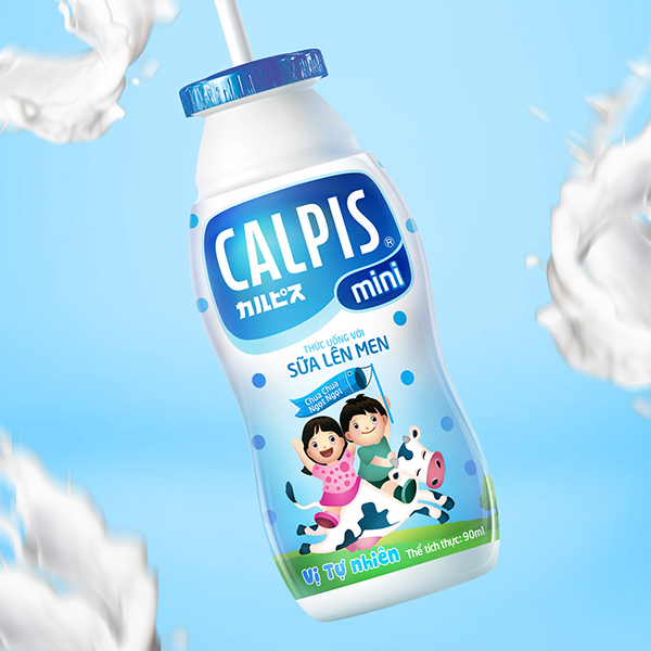 上海尚略包裝設(shè)計(jì)公司設(shè)計(jì)欣賞：Calpis 兒童酸奶牛奶包裝設(shè)計(jì)1