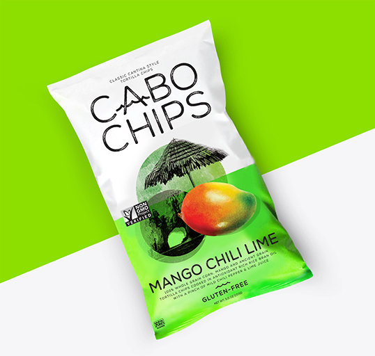 上海包裝設計公司分享Cabo Chips休閑食品包裝設計2