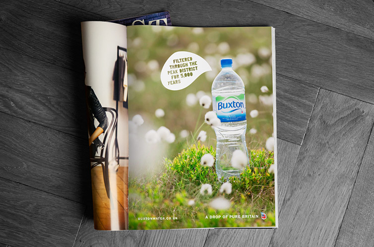 BUXTON瓶裝水礦泉水包裝設計廣告設計2 BUXTON瓶裝水礦泉水包裝設計廣告設計2