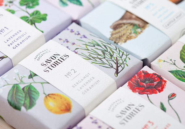 Savon Stories手工肥皂品牌標(biāo)志設(shè)計(jì)包裝設(shè)計(jì)5