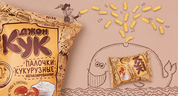 John Cook 休閑食品品牌命名標(biāo)志設(shè)計(jì)包裝設(shè)計(jì)5