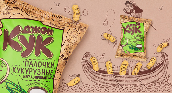 John Cook 休閑食品品牌命名標(biāo)志設(shè)計(jì)包裝設(shè)計(jì)4