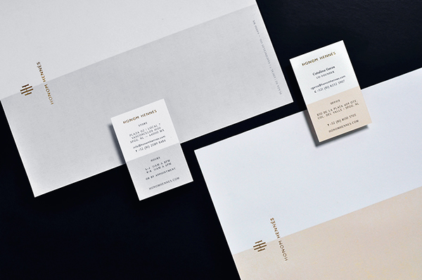 Honom Hennés 定制服飾品牌標(biāo)志設(shè)計(jì)VI設(shè)計(jì)2