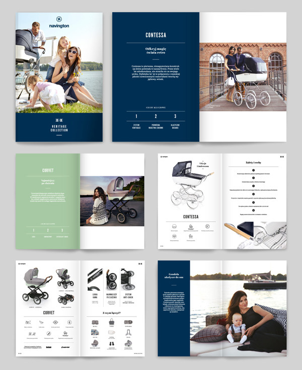 Navington嬰兒推車童車標(biāo)志設(shè)計品牌形象設(shè)計3-宣傳冊設(shè)計