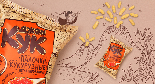 John Cook 休閑食品品牌命名標(biāo)志設(shè)計(jì)包裝設(shè)計(jì)2