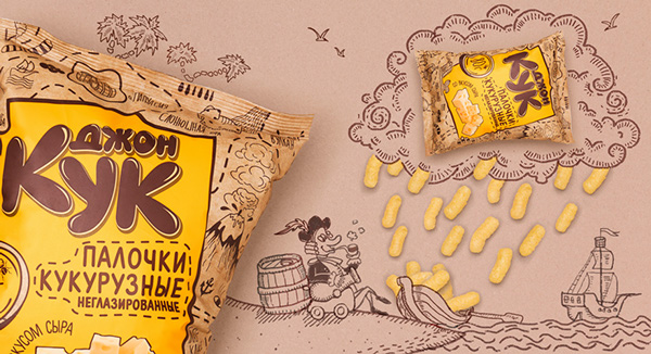 John Cook 休閑食品品牌命名標(biāo)志設(shè)計(jì)包裝設(shè)計(jì)3