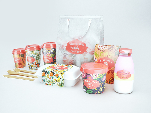 FoodFurgon 奶茶速飲餐車(chē)品牌形象設(shè)計(jì)VI設(shè)計(jì)2