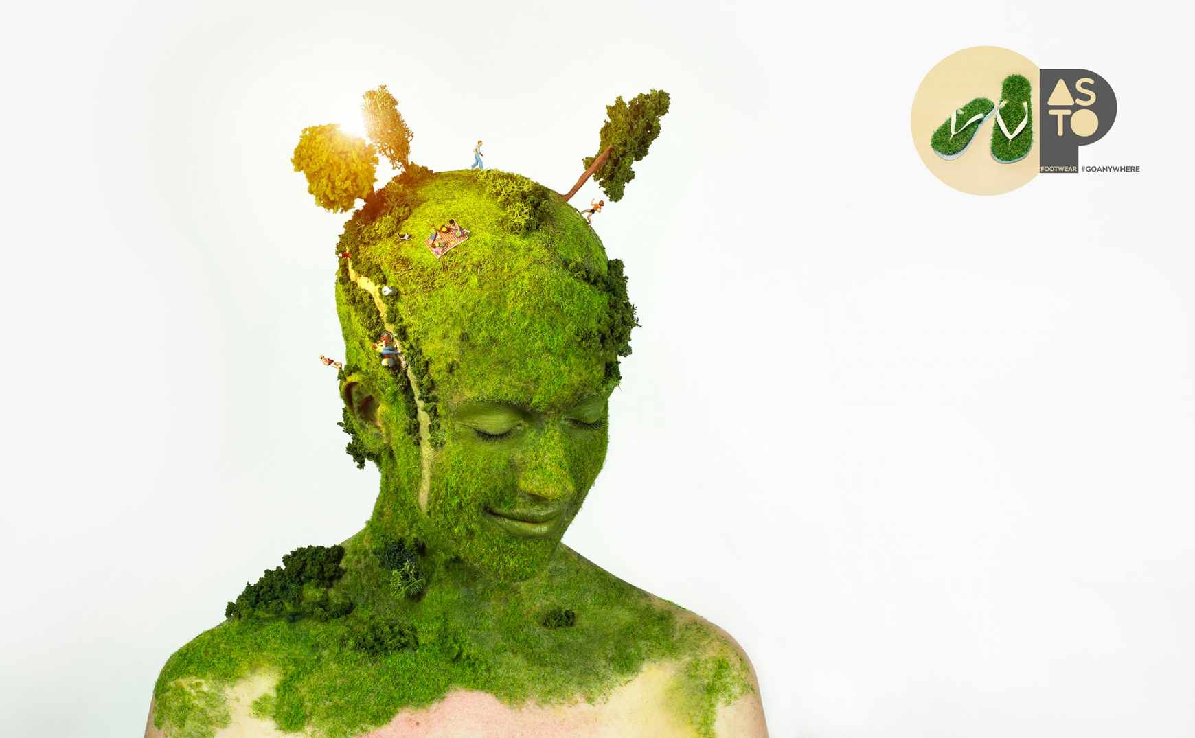 Pasto服飾鞋子平面廣告創(chuàng)意設(shè)計1-自行車運(yùn)動