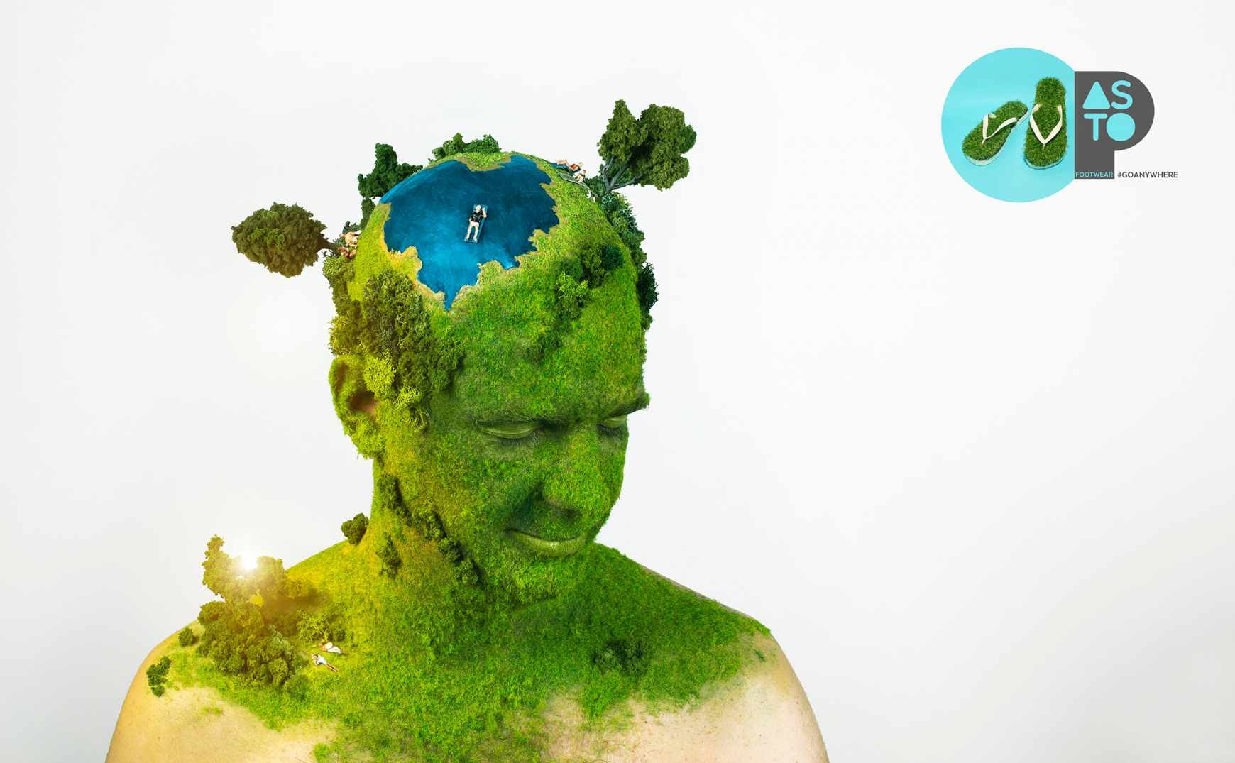 Pasto服飾鞋子平面廣告創(chuàng)意設(shè)計2-潟湖