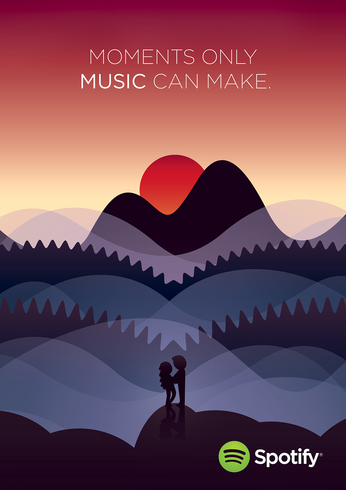 Spotify音樂網(wǎng)站平臺(tái)手繪矢量插畫廣告海報(bào)設(shè)計(jì)-上海廣告設(shè)計(jì)公司佳作欣賞3 Spotify音樂網(wǎng)站平臺(tái)手繪矢量插畫廣告海報(bào)設(shè)計(jì)-上海廣告設(shè)計(jì)公司佳作欣賞3