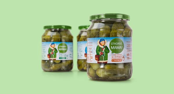 Mom醬瓜咸菜腌制品品牌包裝設(shè)計-上海包裝設(shè)計公司分享1