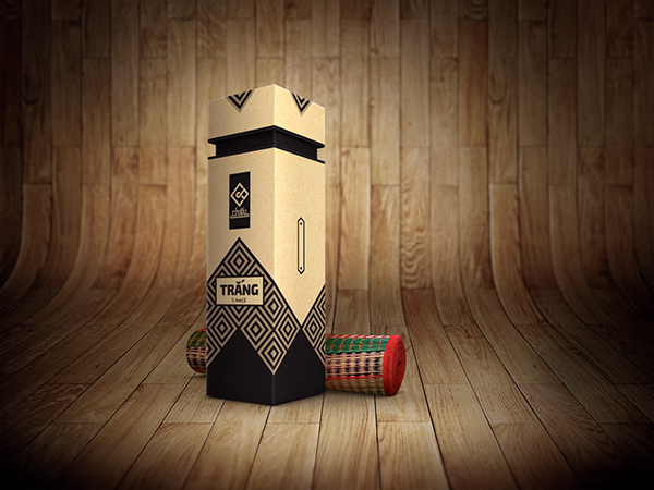 越南CHI?U涼席禮品裝標(biāo)志與包裝設(shè)計6