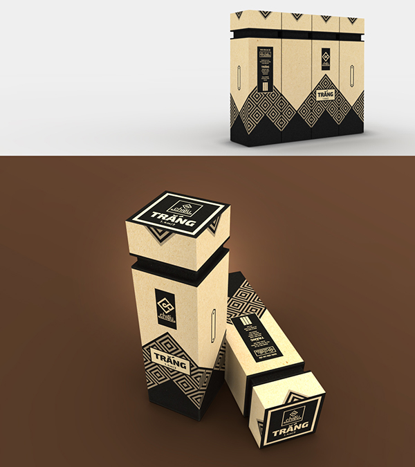越南CHI?U涼席禮品裝標(biāo)志與包裝設(shè)計(jì)1