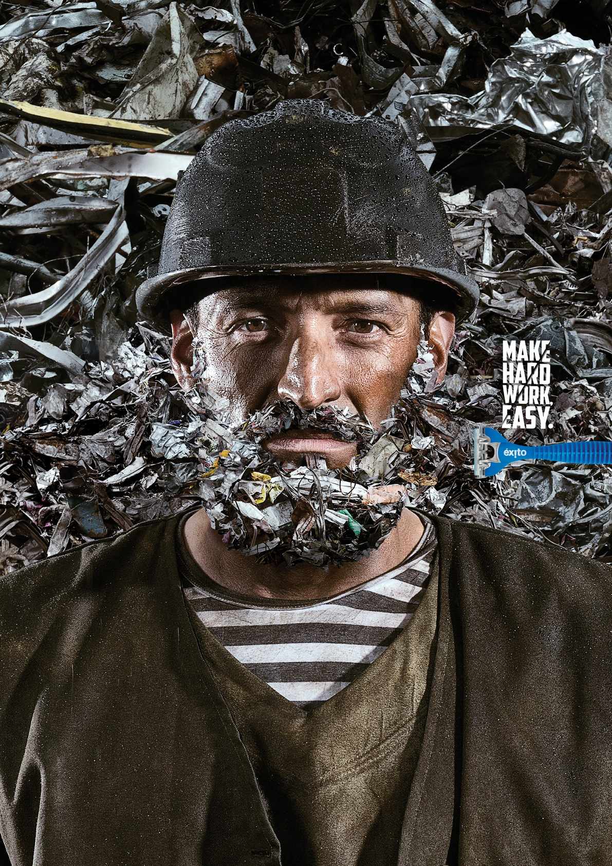 éxito 剃須刀平面廣告創(chuàng)意設(shè)計(jì)-上海廣告設(shè)計(jì)公司分享3