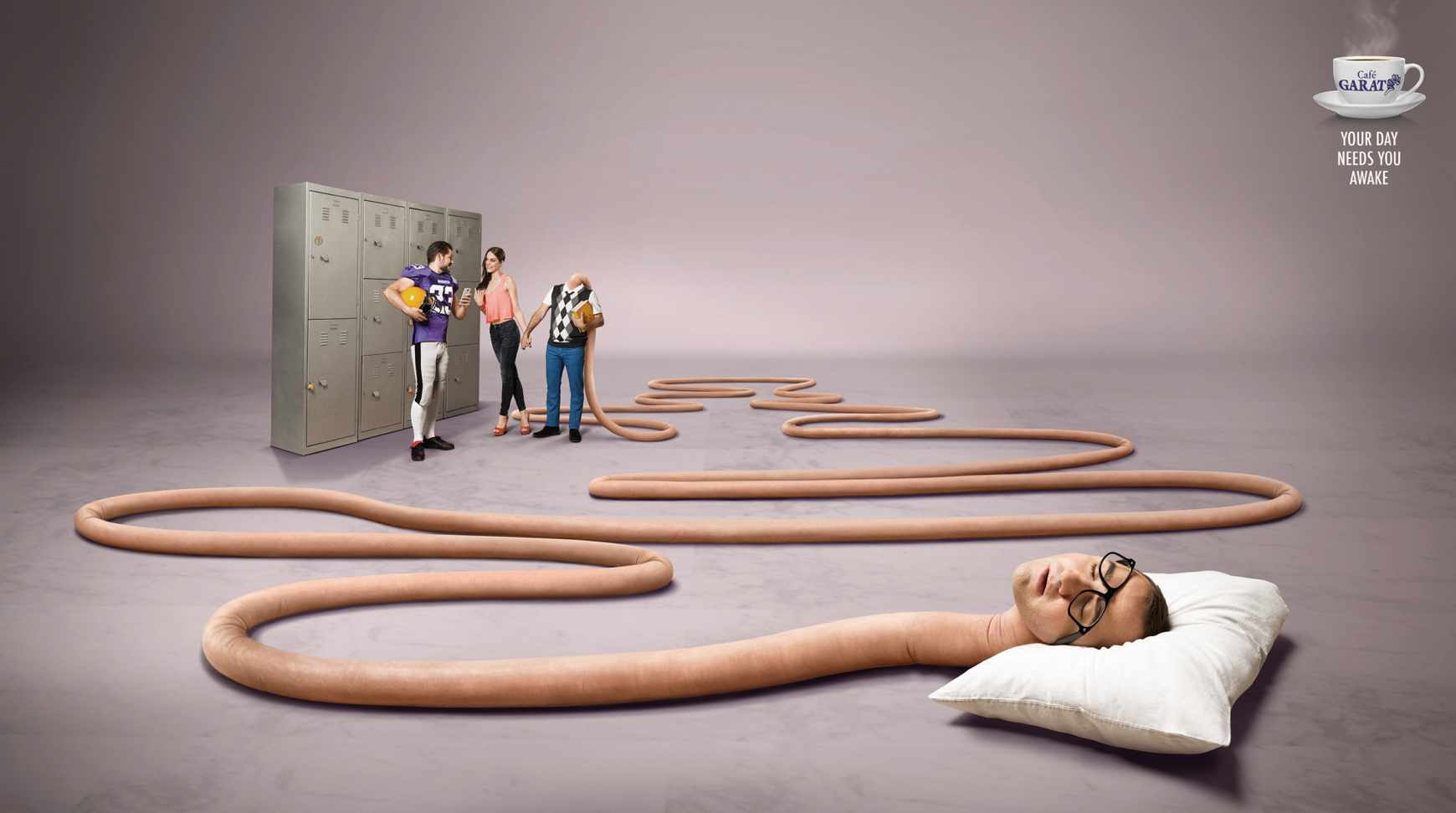 墨西哥Café Garat咖啡平面廣告創(chuàng)意設(shè)計(jì)-上海廣告設(shè)計(jì)公司廣告欣賞2-運(yùn)動(dòng)員篇